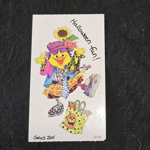 SZ 1:  Suzy's Zoo Sticker Lot  - 6 Modules - Easter, Golf, School, Halloween etc - Picture 7 of 8